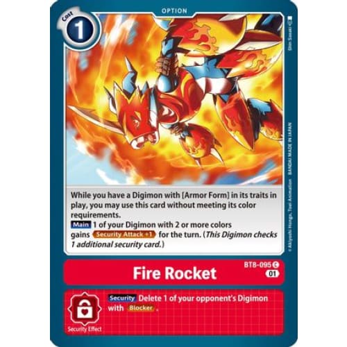 Fire Rocket - BT8-095 - Common - Single