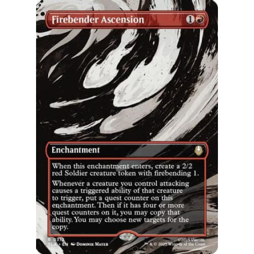 Firebender Ascension (Borderless) (TLA-312) Foil - Single