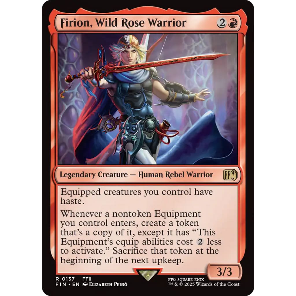 Firion Wild Rose Warrior (FIN-137) - Single