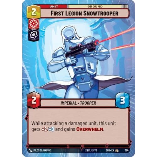 First Legion Snowtrooper (Hyperspace) (394) - Spark