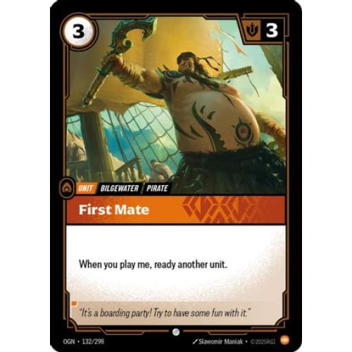 First Mate (132/298) - Origins Foil - Single