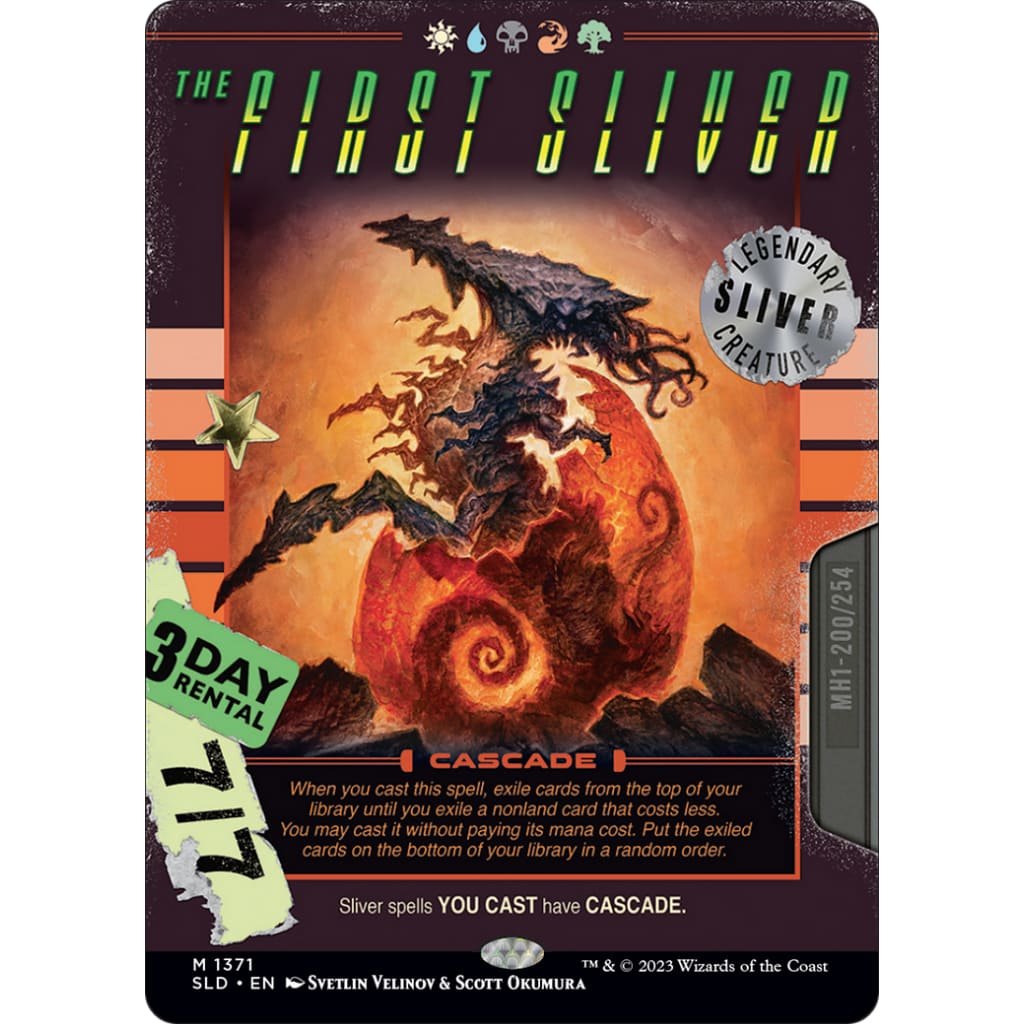 The First Sliver (SLD-1371): (Full Art) - Single