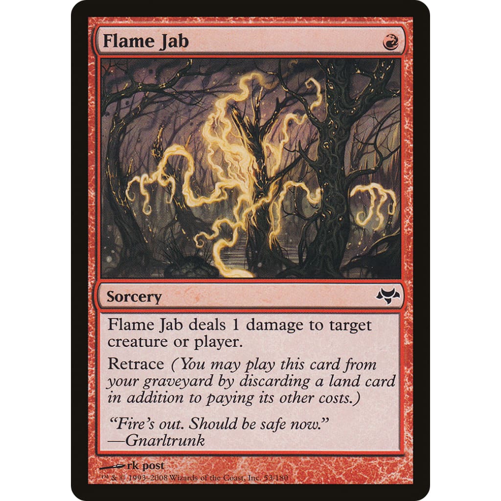 Flame Jab (EVE-053) - Single
