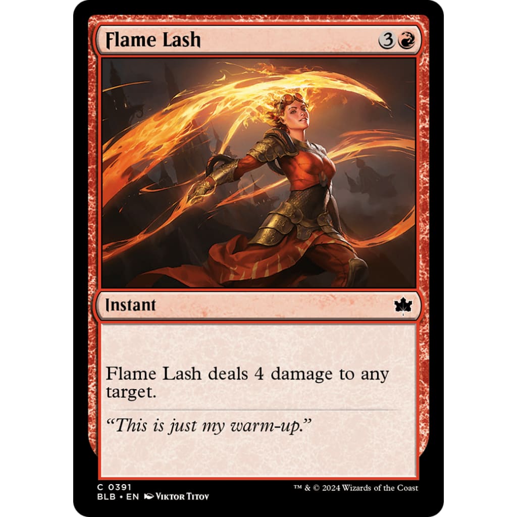 Flame Lash (BLB-391) - Single