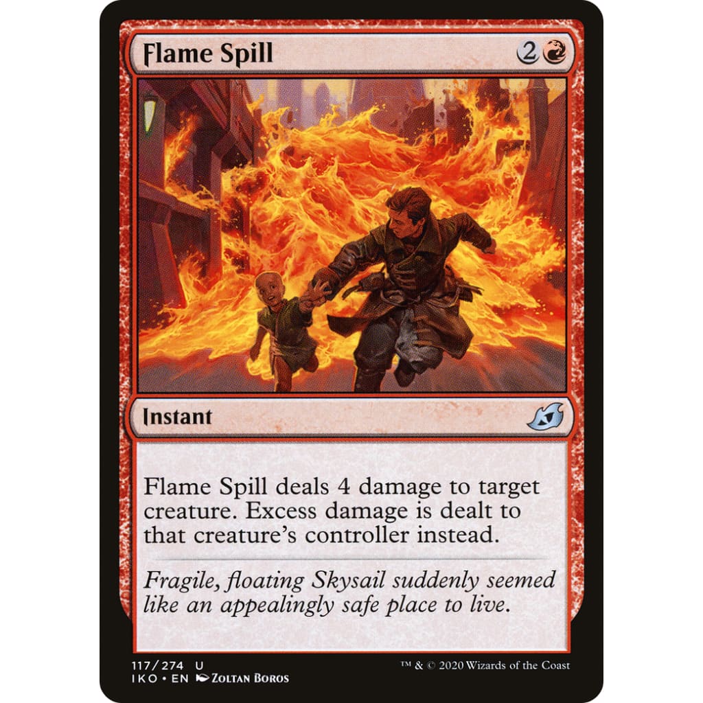Flame Spill (IKO-117) Foil - Single