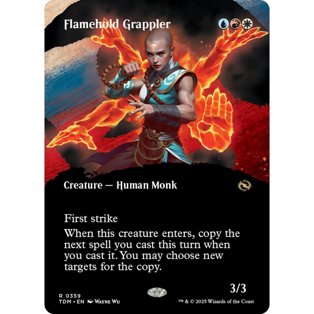 Flamehold Grappler (TDM-359): (Showcase) (Borderless)
