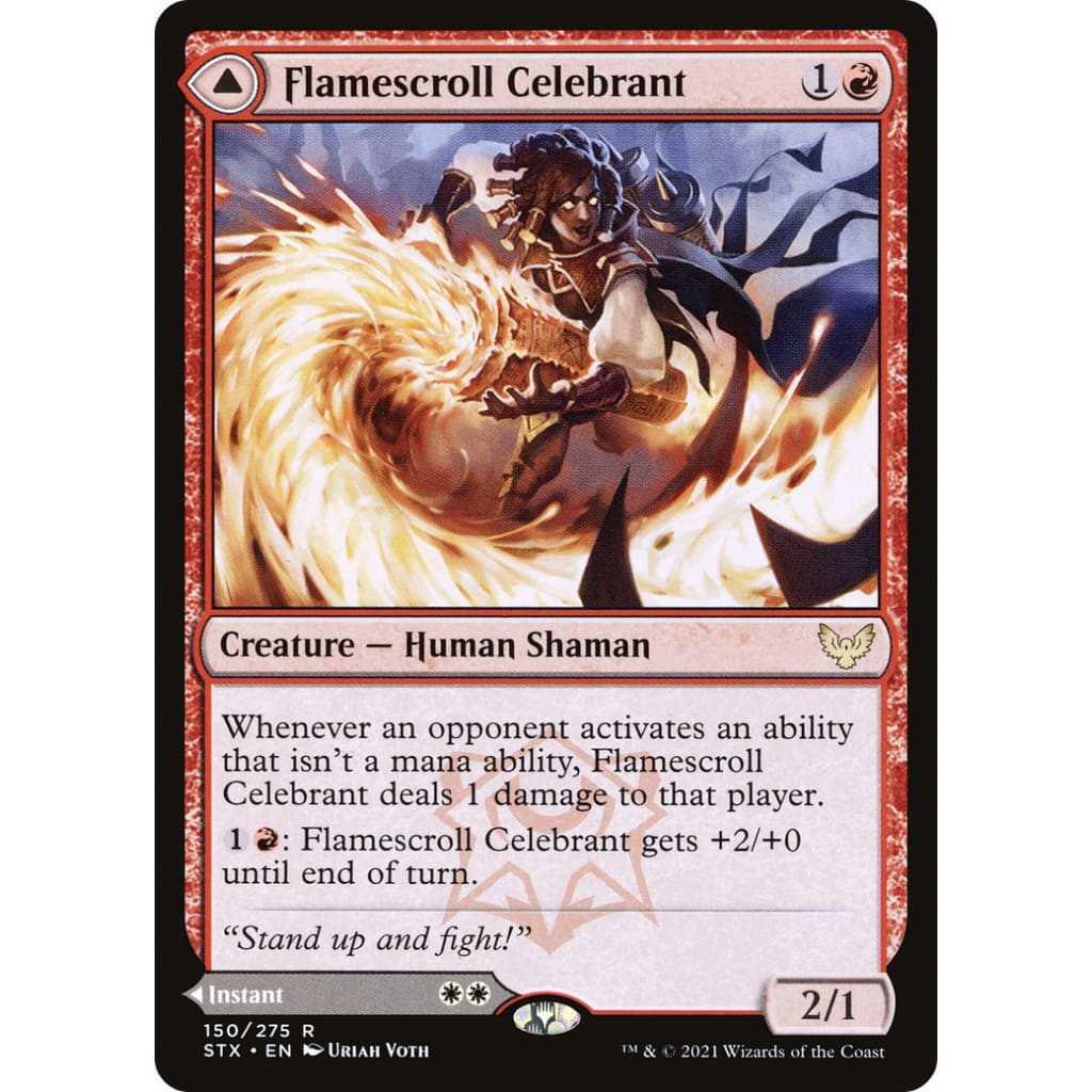 Flamescroll Celebrant (STX-150) - Single