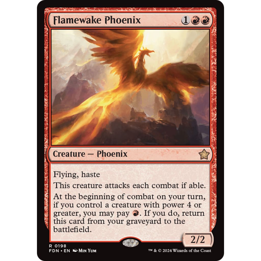 Flamewake Phoenix (FDN-198) - Single