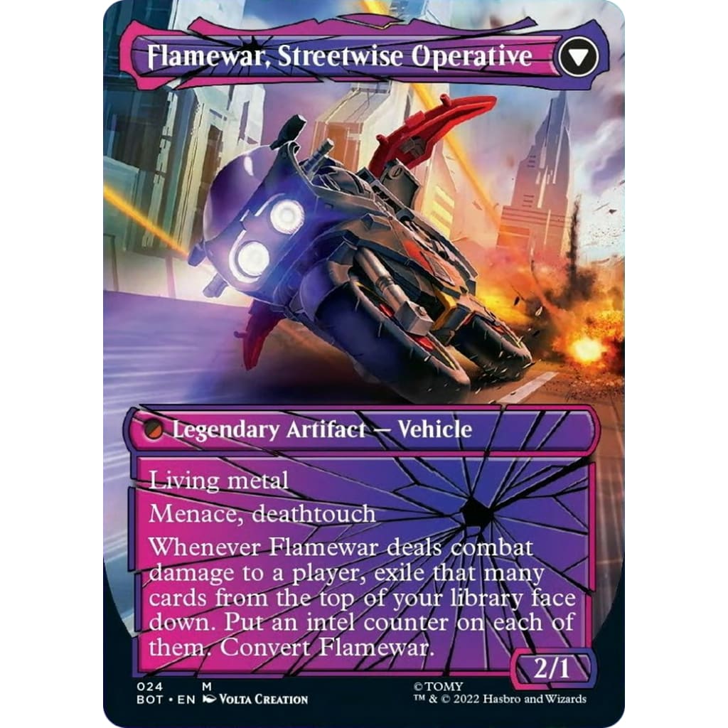 Flamewar Brash Veteran // Streetwise Operative (BOT-024):