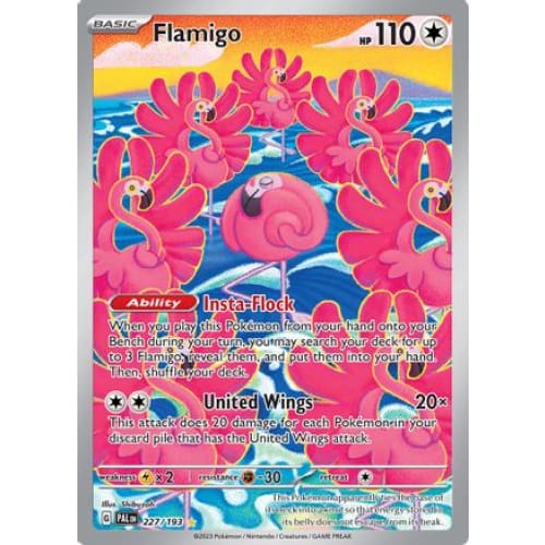 Flamigo - 227/193 (227) Illustration Rare Holofoil - Single