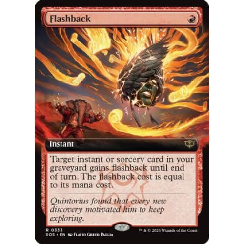 Flashback (Extended Art) (SOS-333) Foil - Single