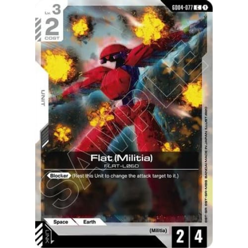 Flat (Militia) (GD04-077) - Phantom Aria - Single