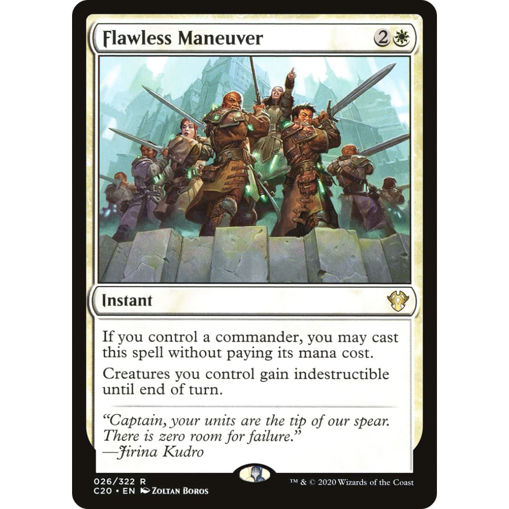 Flawless Maneuver (C20-026) - Single