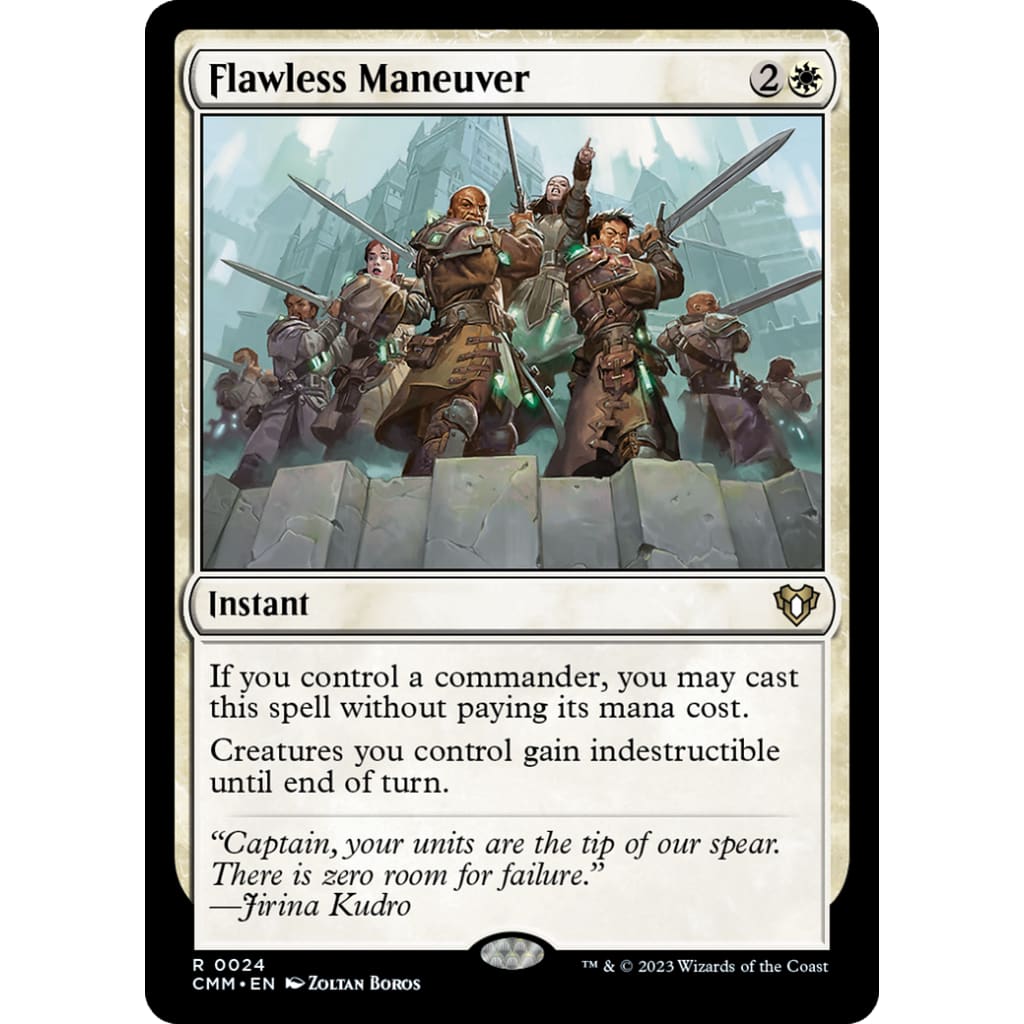 Flawless Maneuver (CMM-024) Foil - Single