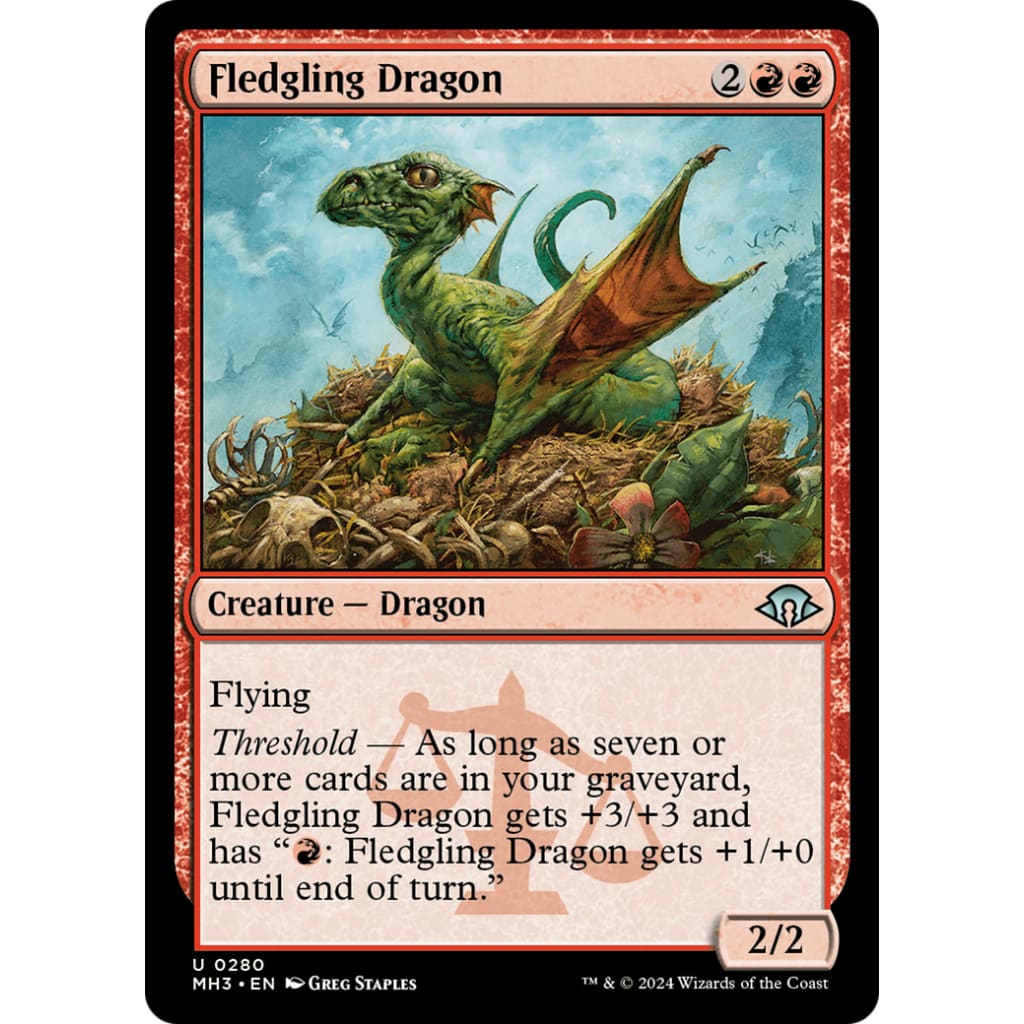 Fledgling Dragon (MH3-280) - Single
