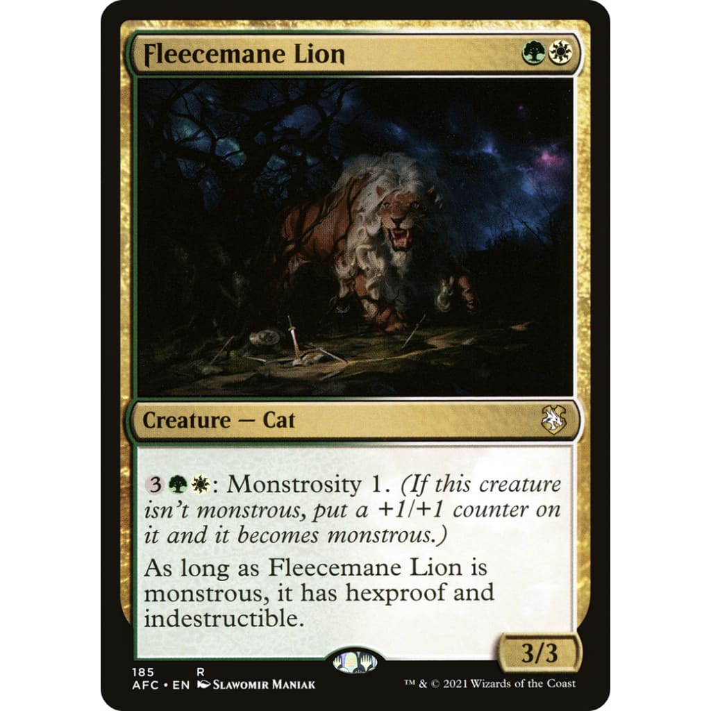 Fleecemane Lion (AFC-185) - Single