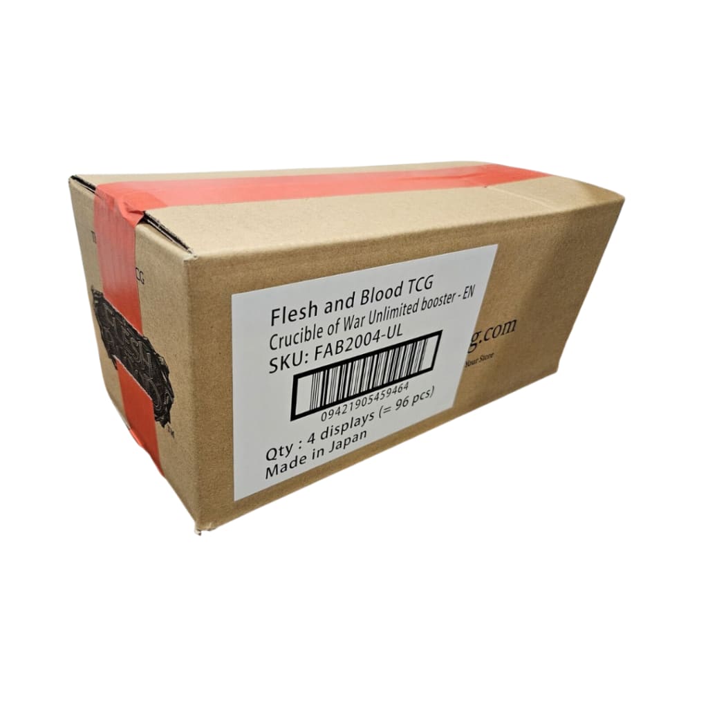 Flesh And Blood Crucible Of War Unlimited Booster Box