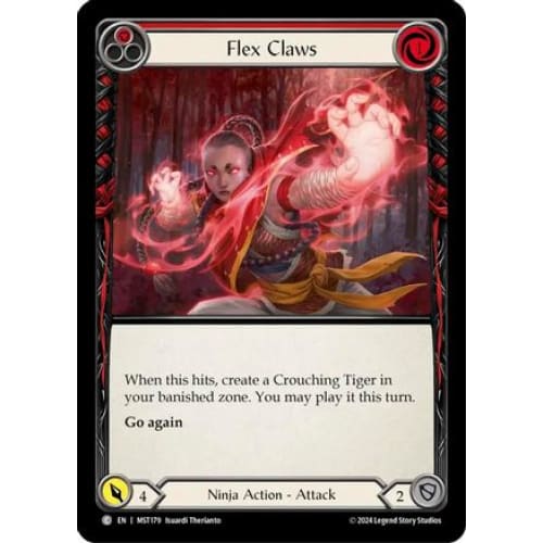 Flex Claws (Red) (PART THE MISTVEIL) - Single