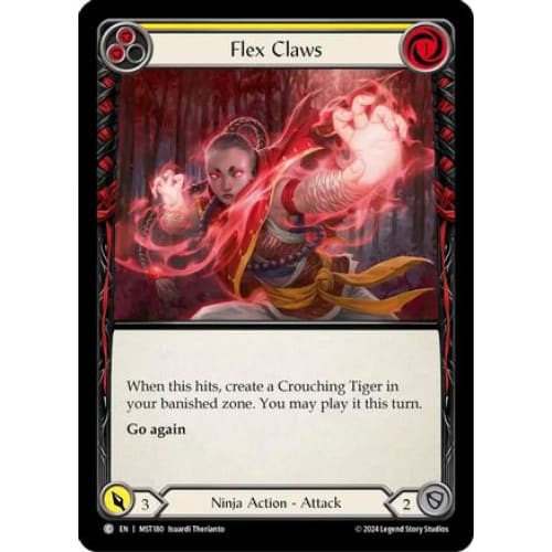 Flex Claws (Yellow) (PART THE MISTVEIL) - Single