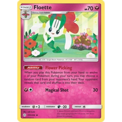 Floette (151/236) Uncommon Reverse Holofoil - Single