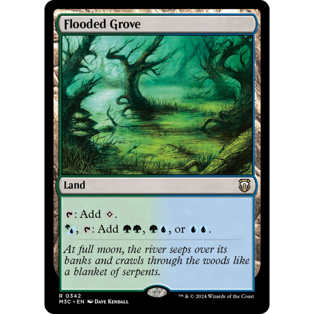 Flooded Grove (M3C-342) Foil - Single