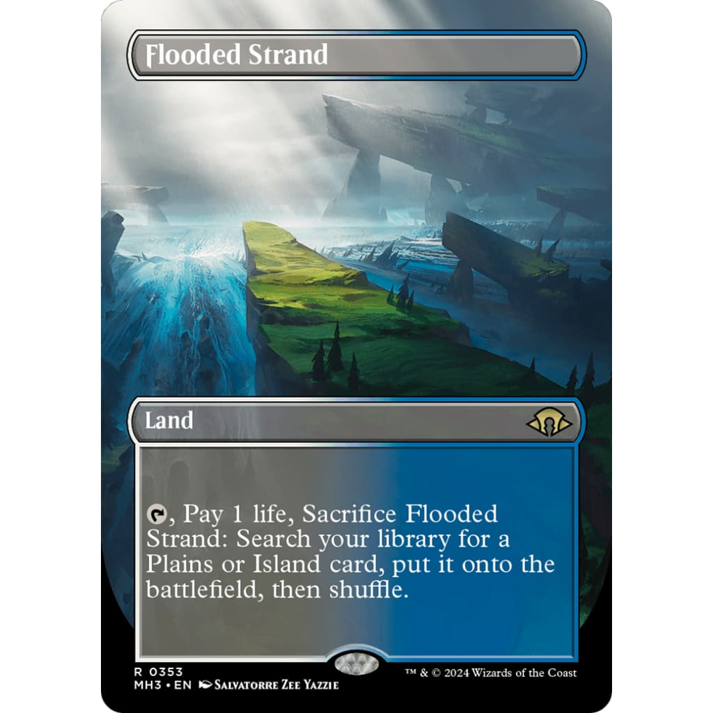 Flooded Strand (MH3-353) (Borderless) Foil - Single