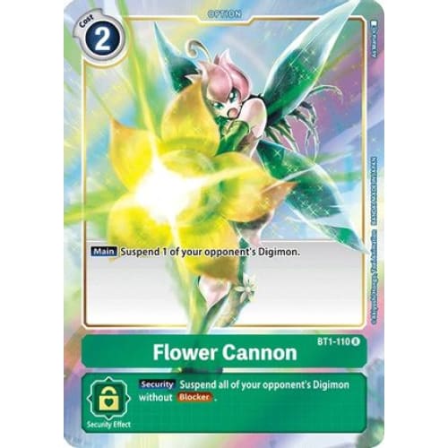 Flower Cannon (Alternate Art) (BT1-110 R) Rare Foil - Single