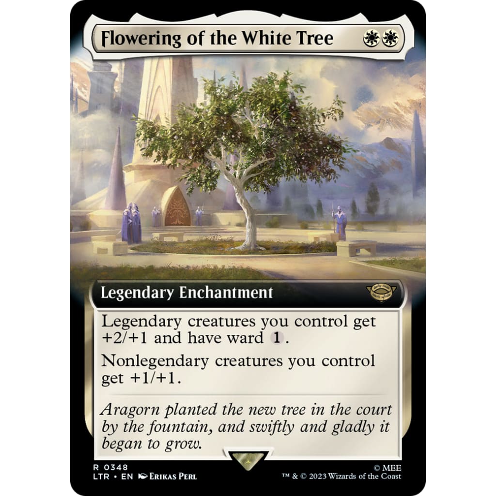 Flowering of the White Tree (LTR-348): (Extended Art)