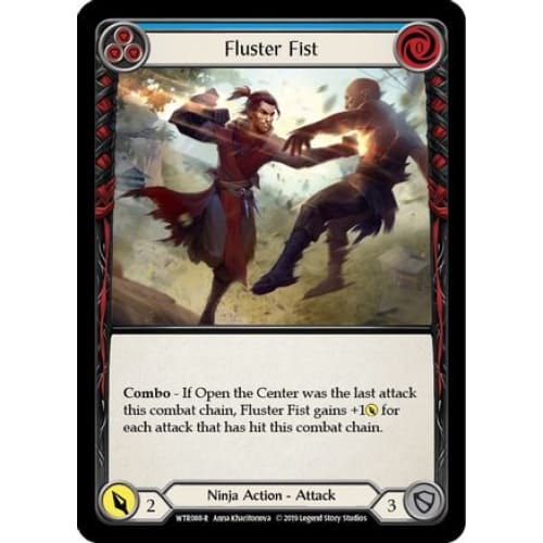Fluster Fist (Blue) (WELCOME TO RATHE) 1st Edition - Single