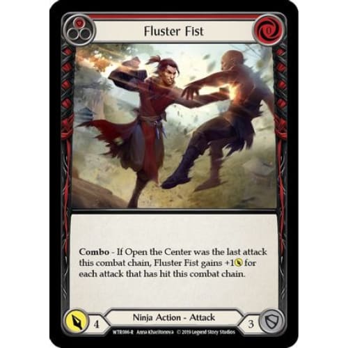 Fluster Fist (Red) (WELCOME TO RATHE) 1st Edition - Single