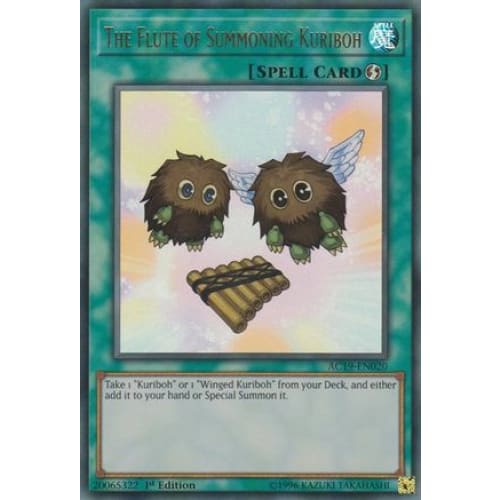 The Flute of Summoning Kuriboh (AC19-EN020) Ultra Rare 1st