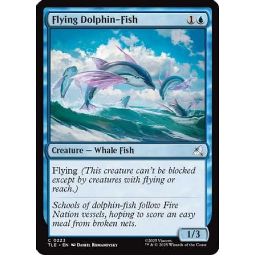 Flying Dolphin-Fish (TLE-223) Foil - Single