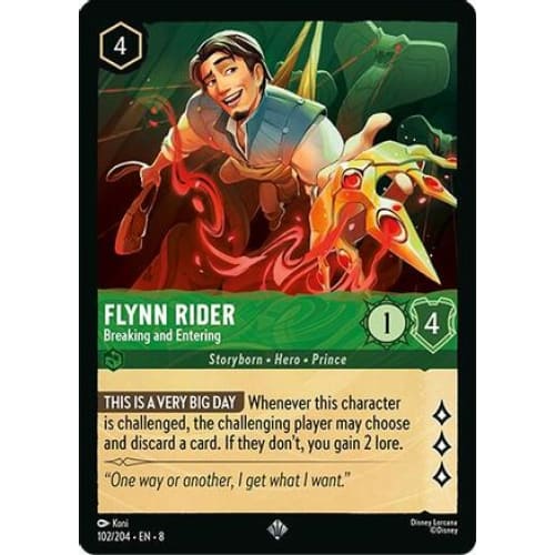 Flynn Rider - Breaking and Entering (102/204) - Reign