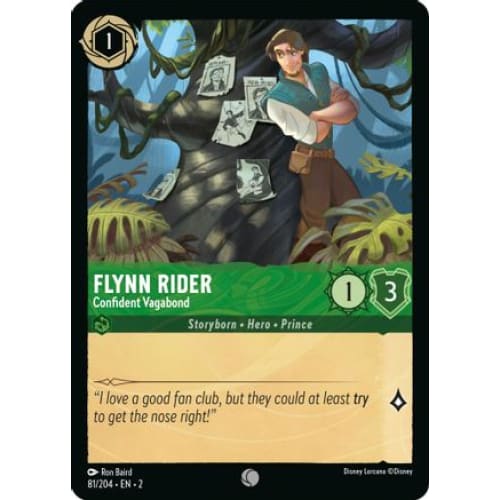 Flynn Rider - Confident Vagabond (81/204) - Rise