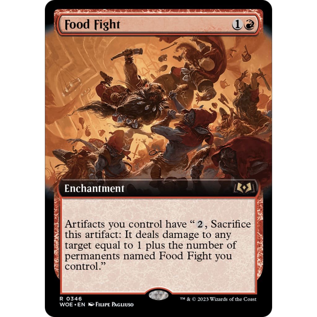 Food Fight (WOE-346): (Extended Art) Foil - Single
