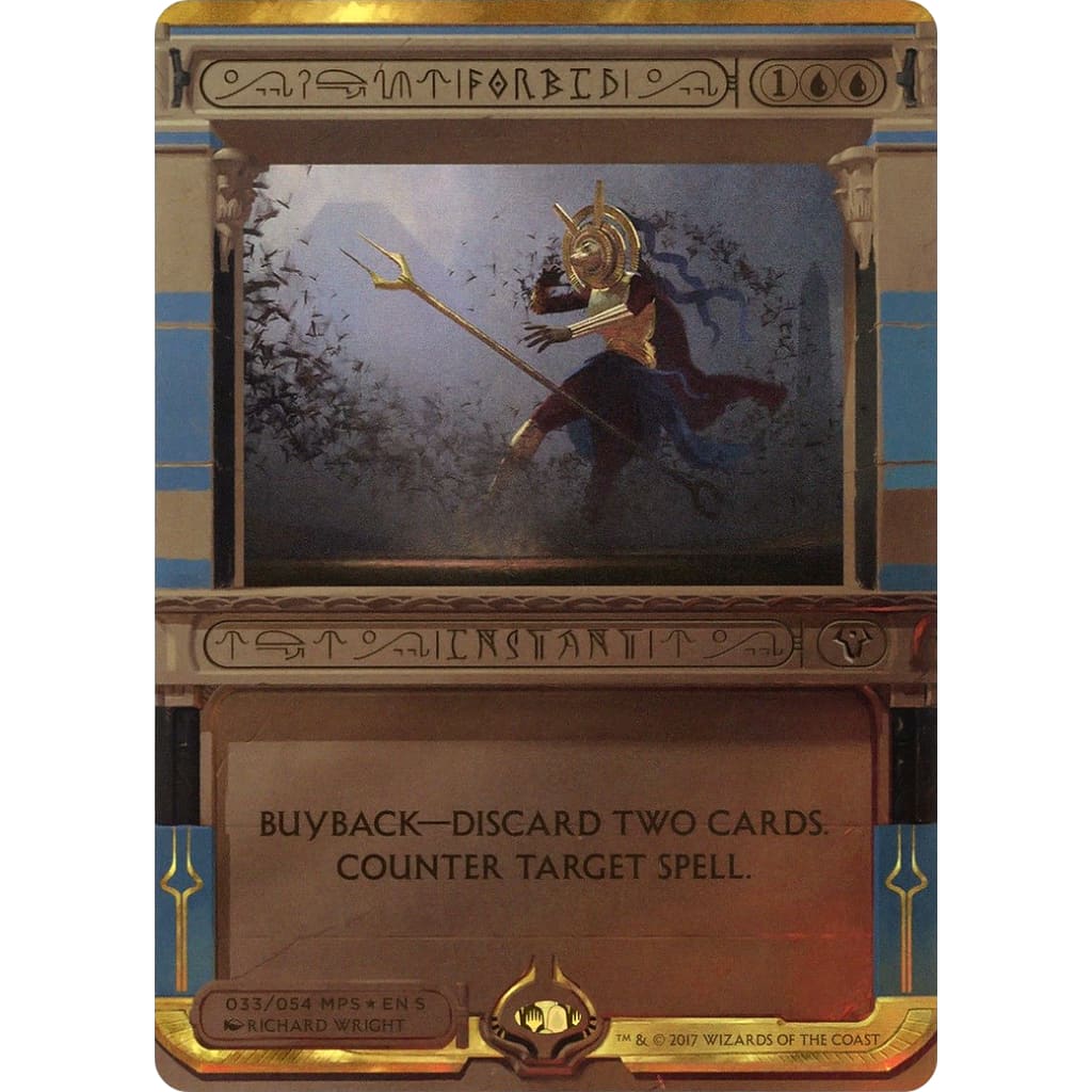 Forbid (MP2-033) (Borderless) Foil - Single
