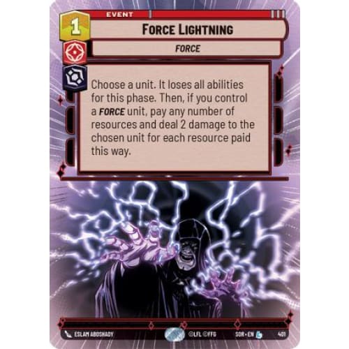 Force Lightning (Hyperspace) (401) - Spark of Rebellion