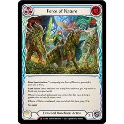 Force of Nature (TALES OF ARIA) 1st Edition Rainbow Foil