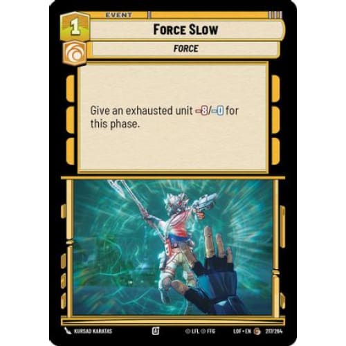 Force Slow (217/264) - Single