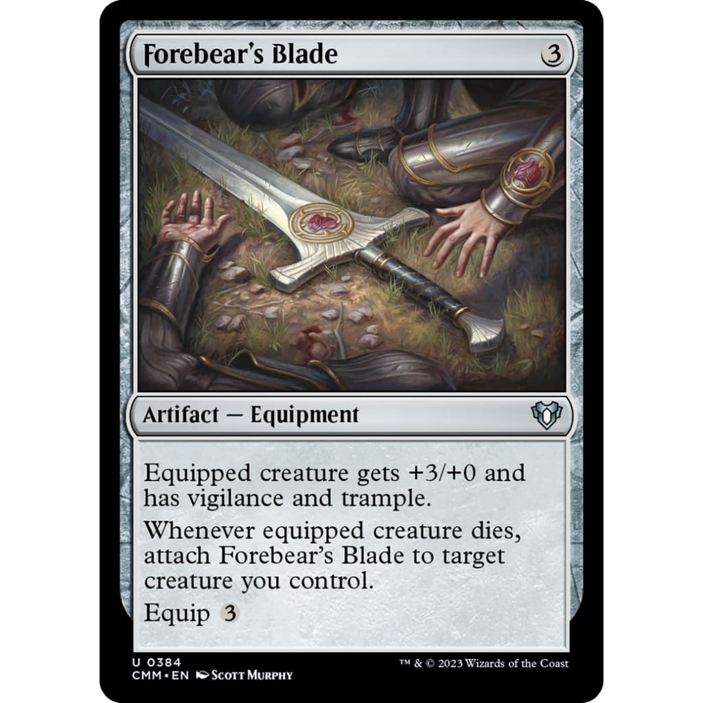 Forebear’s Blade (CMM-384) Foil - Single
