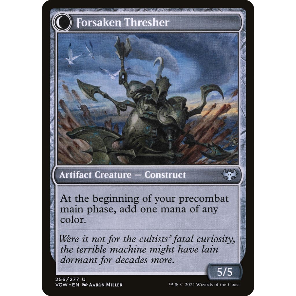 Foreboding Statue // Forsaken Thresher (VOW-256): (Double