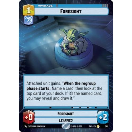 Foresight (Hyperspace) (341) Foil - Single