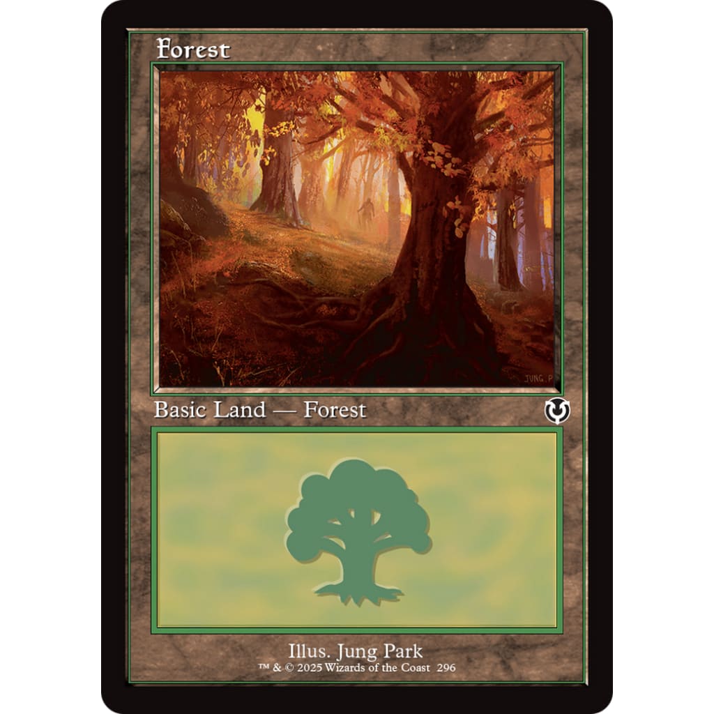 Forest (296) (Retro Frame) (INR-296) Foil - Single