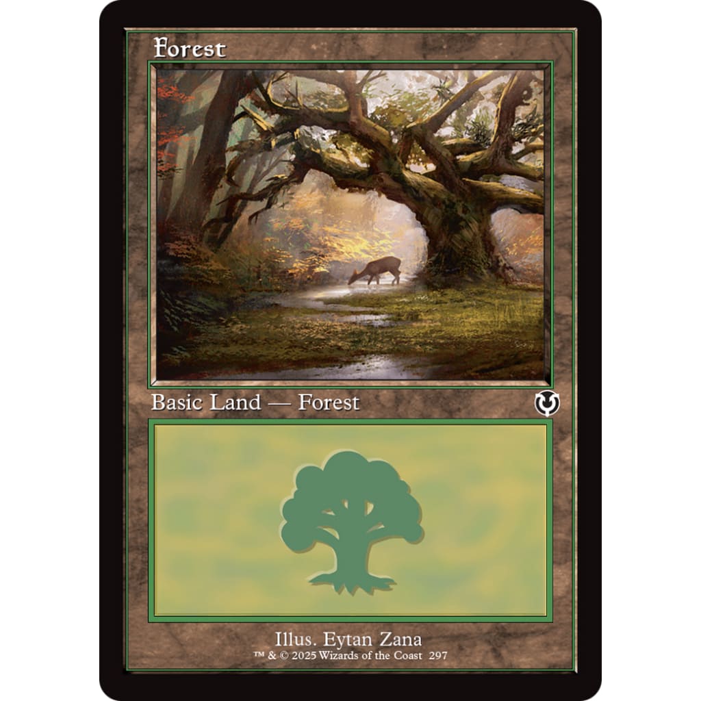 Forest (297) (Retro Frame) (INR-297) - Single
