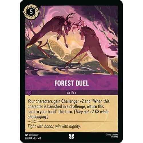 Forest Duel (77/204) - Reign of Jafar Cold Foil - Single
