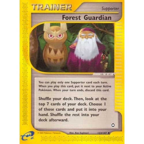 Forest Guardian (123/147) Uncommon Reverse Holofoil - Single