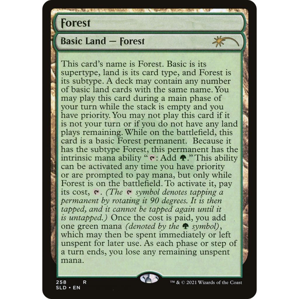 Forest (SLD-258) Foil - Single