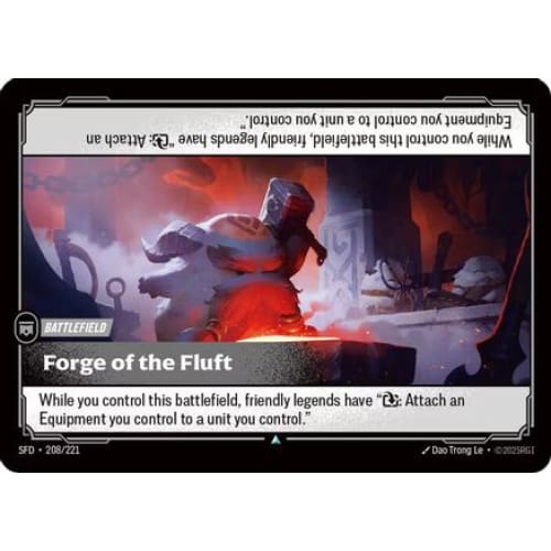 Forge of the Fluft (208/221) - Spiritforged - Single
