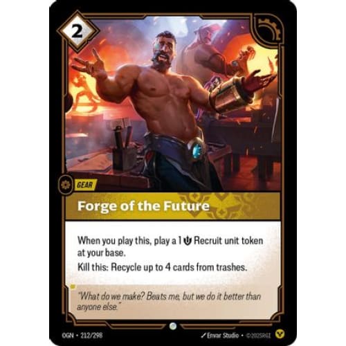 Forge of the Future (212/298) - Origins - Single