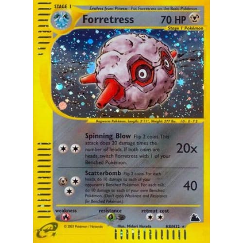 Forretress (0H8/182) Holo Rare Holofoil - Single